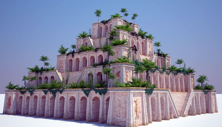 История висячих садов Вавилона